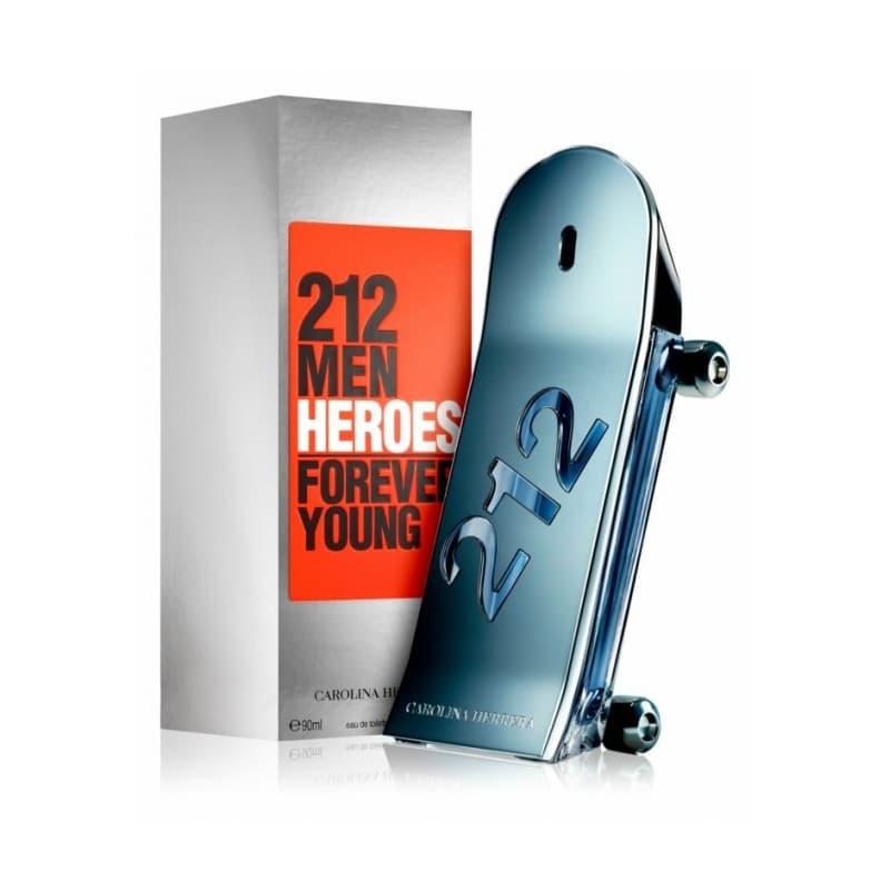 Carolina herrera 212 men heroes forever young
