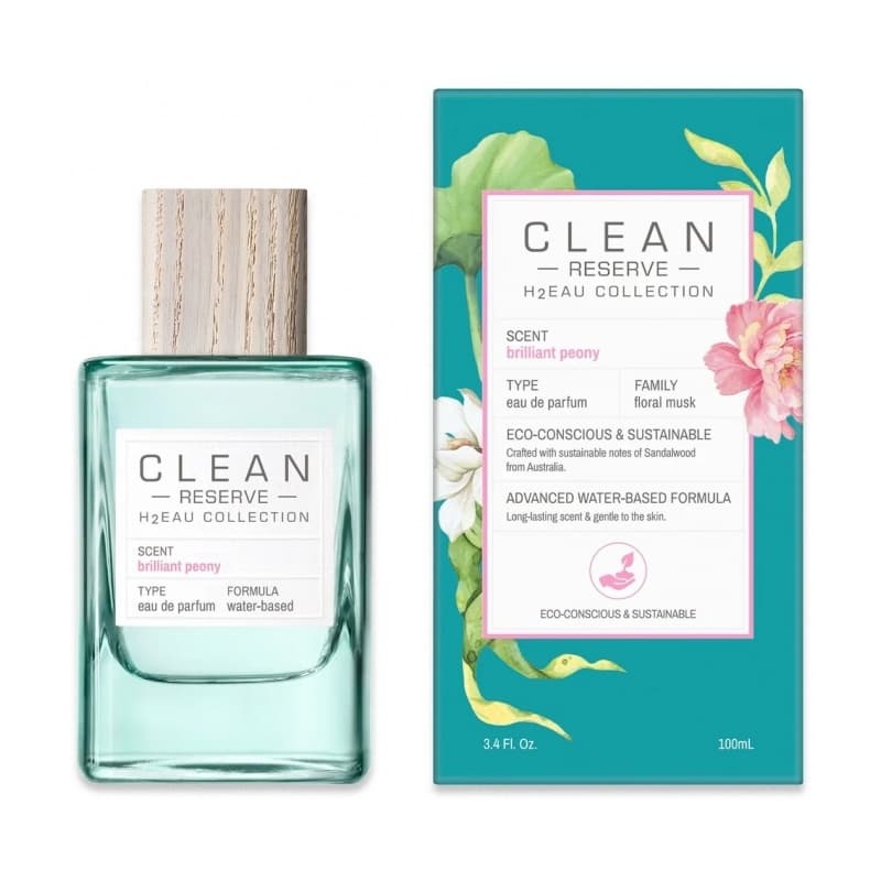 Clean h2eau brilliant peony