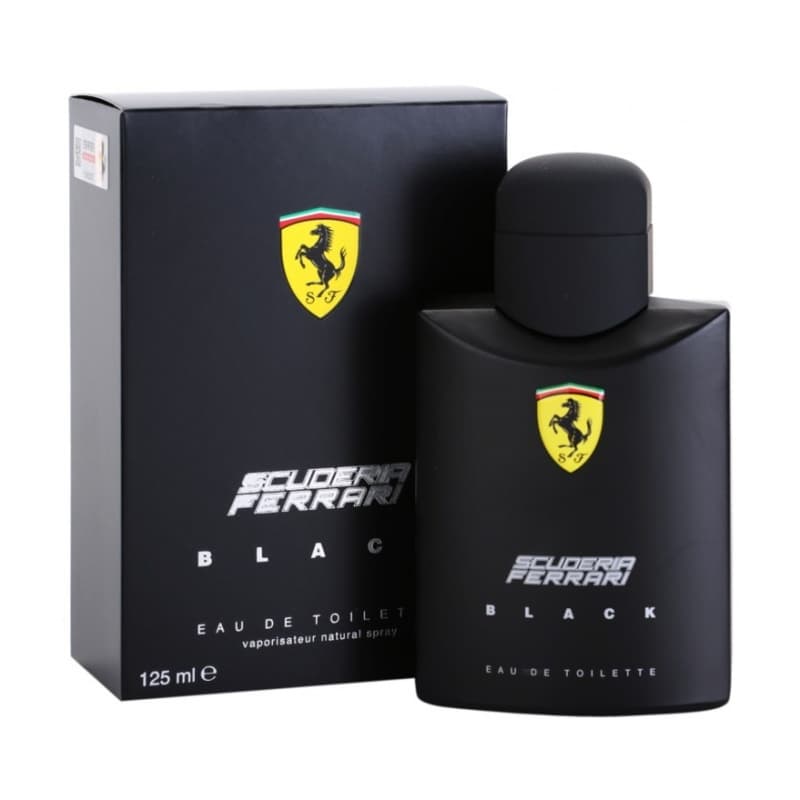 Ferrari scuderia ferrari black
