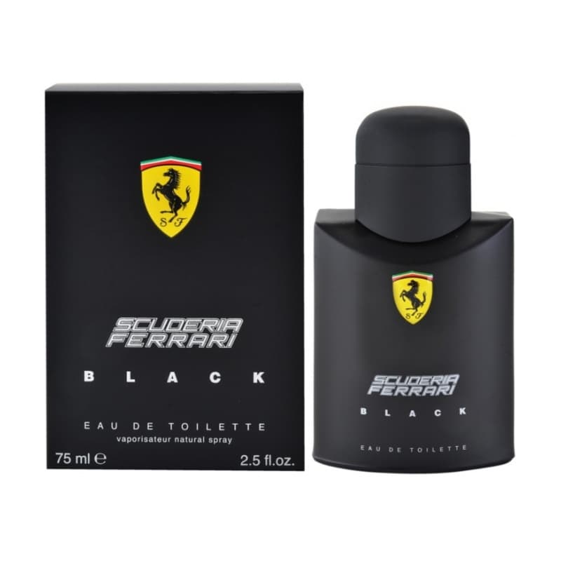Ferrari scuderia ferrari black