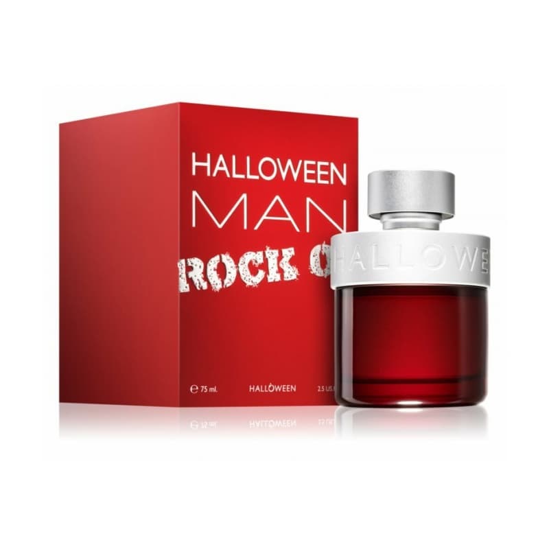 Halloween man rock on