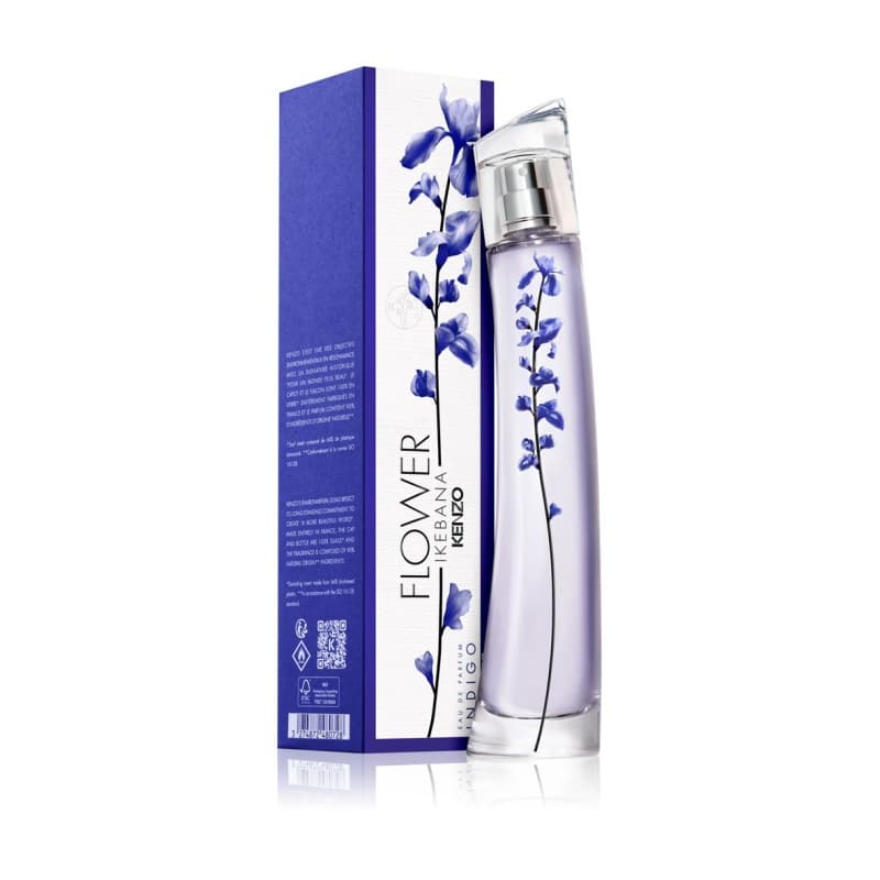 Kenzo flower ikebana indigo