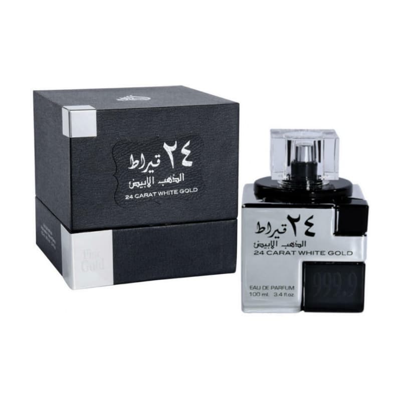 Lattafa 24 carat white gold