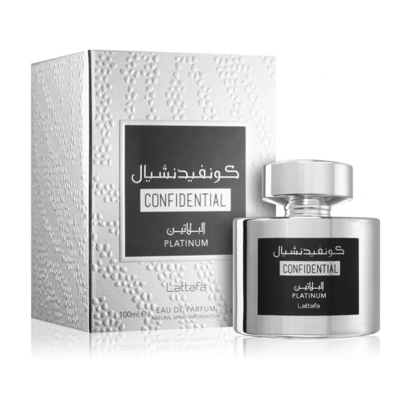 Lattafa confidential platinum