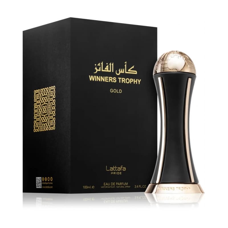 Lattafa pride winners trophy gold