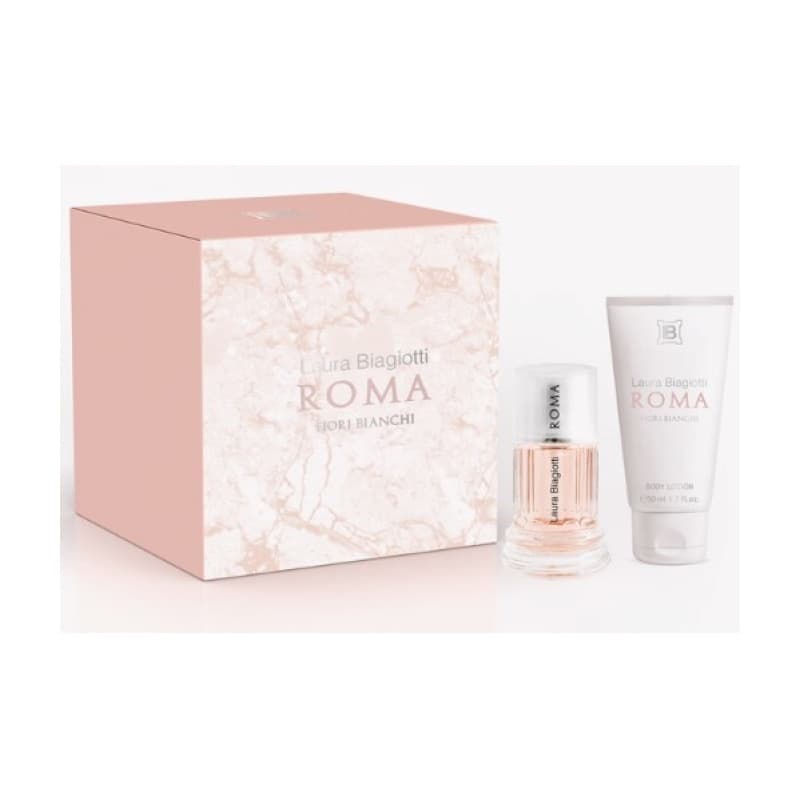 Laura biagiotti roma fiori bianchi