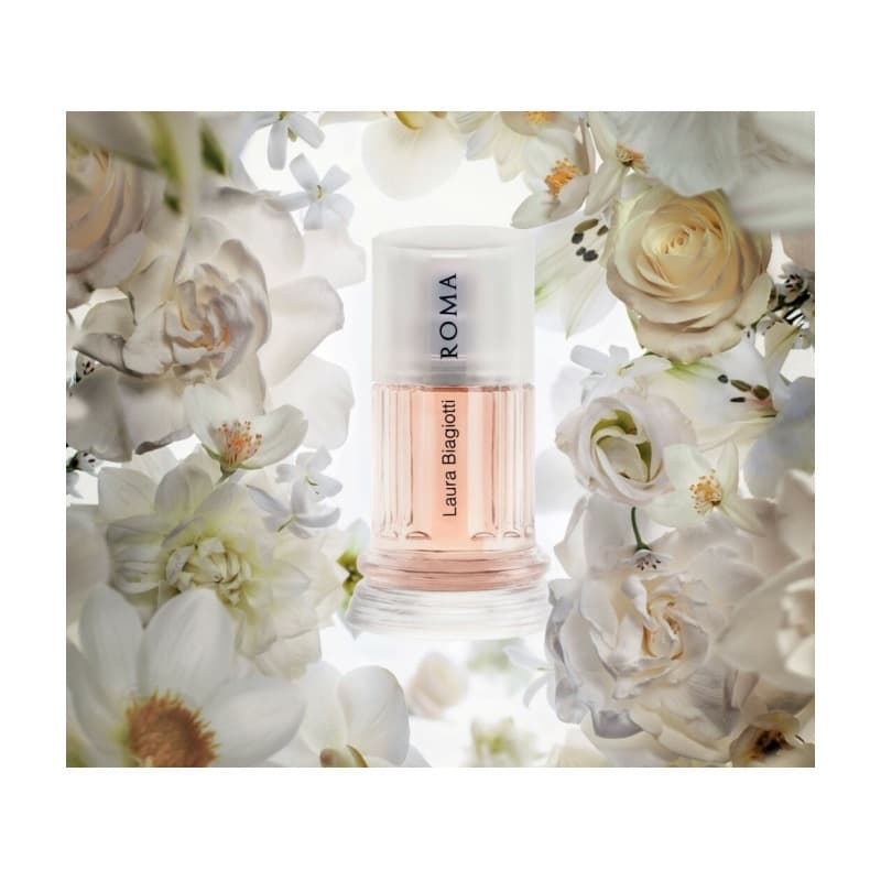 Laura biagiotti roma fiori bianchi
