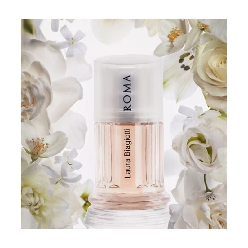 Laura biagiotti roma fiori bianchi