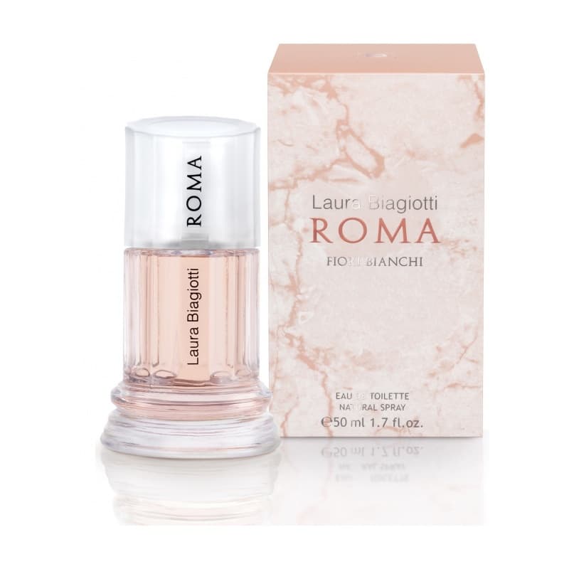 Laura biagiotti roma fiori bianchi