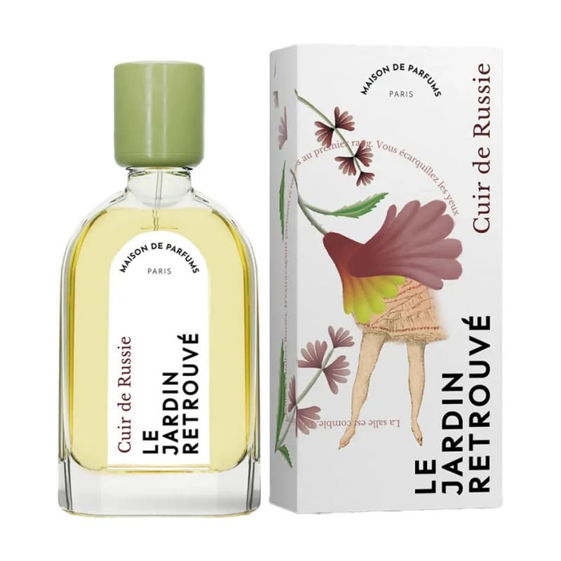 Le jardin retrouve cuir de russie