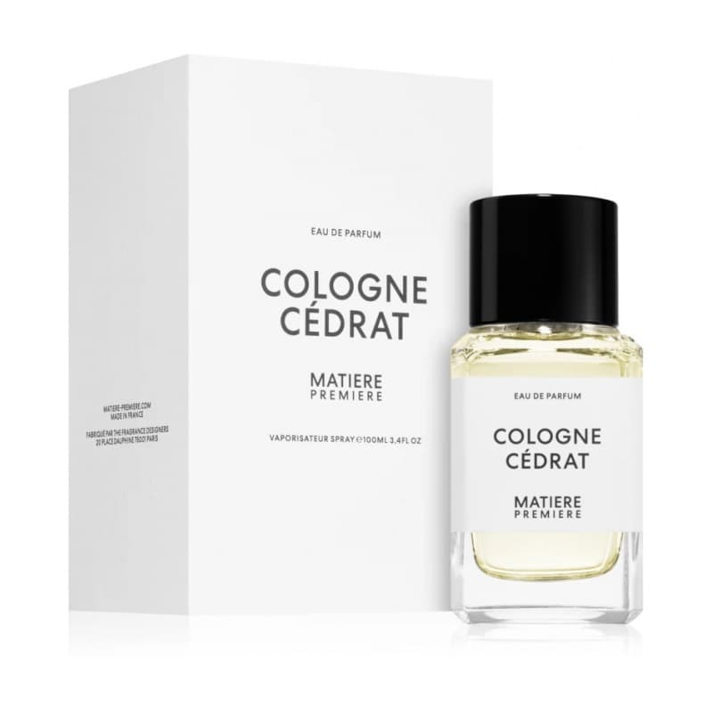 Matiere premiere cologne cedrat
