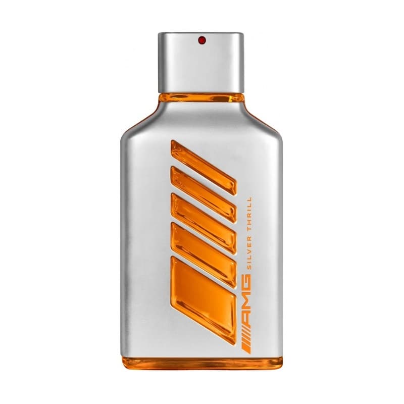 Mercedes-benz amg silver thrill