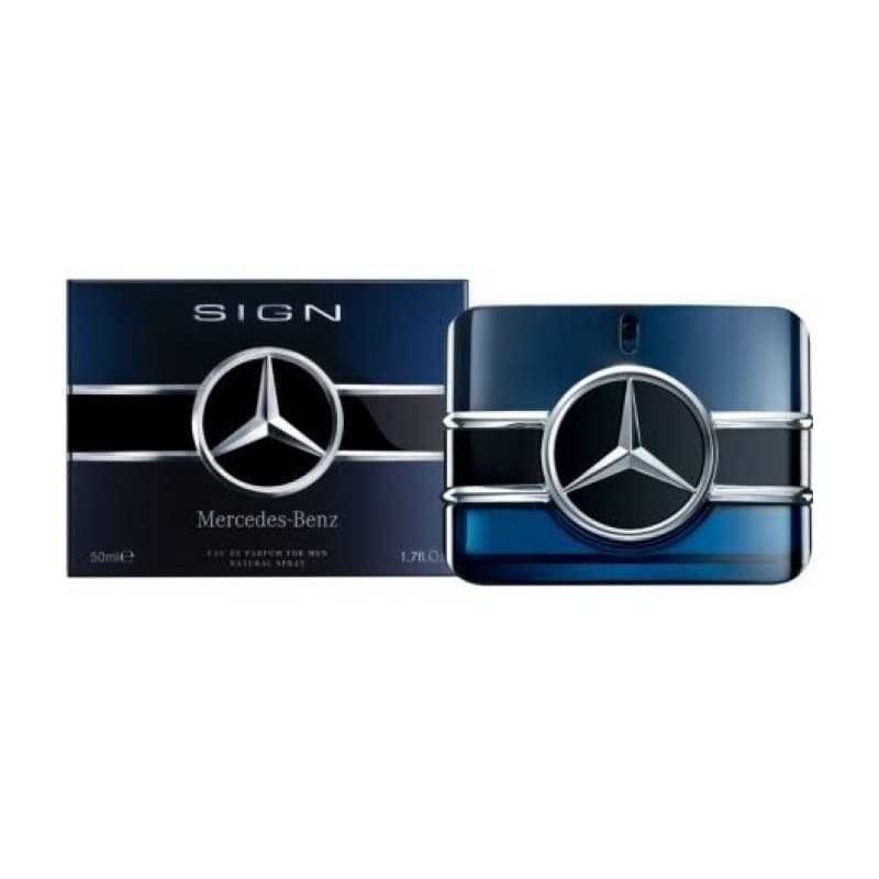 Mercedes-benz man sign