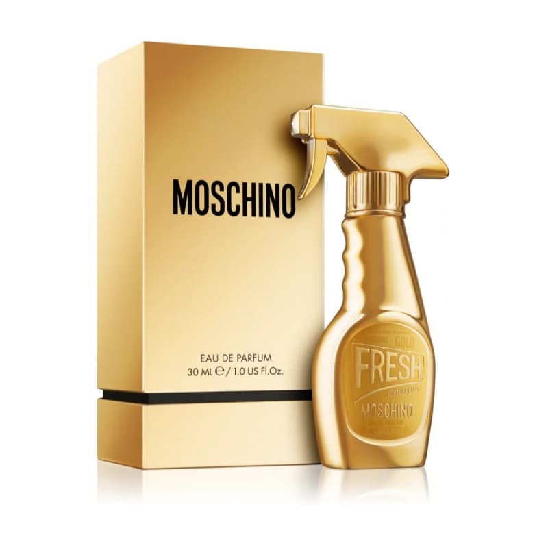 Moschino gold fresh couture