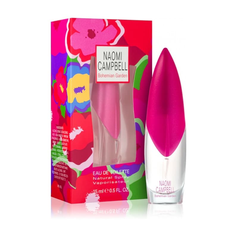 Naomi campbell bohemian garden