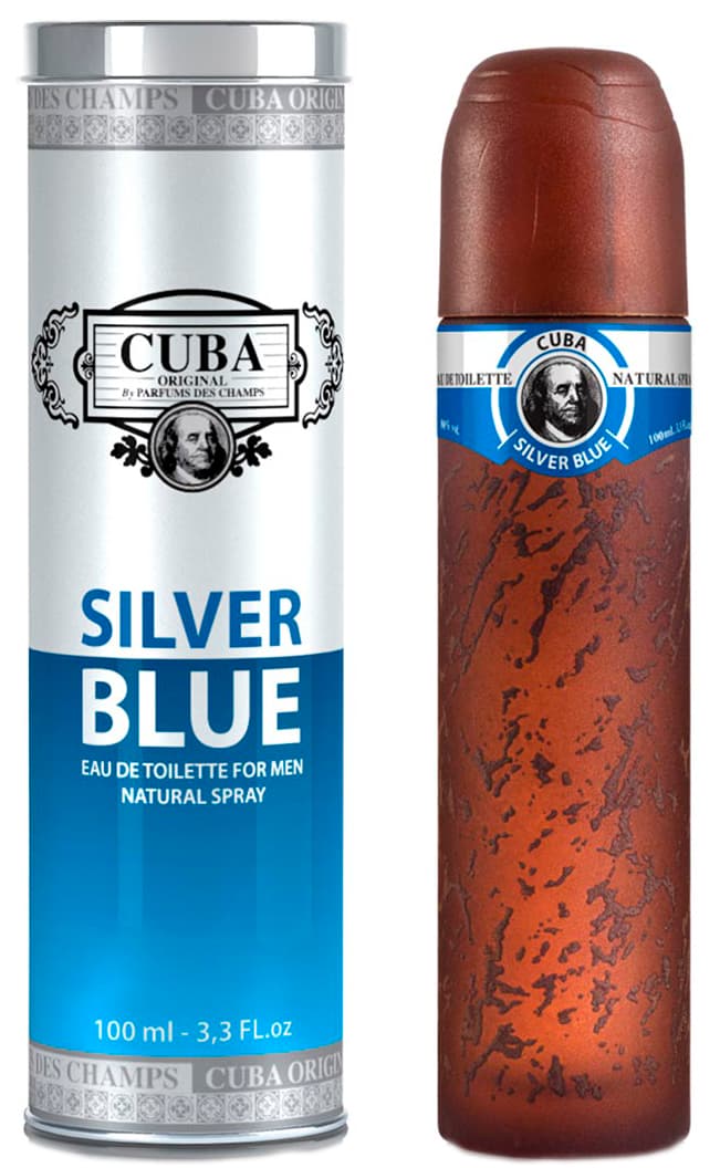 Cuba silver blue