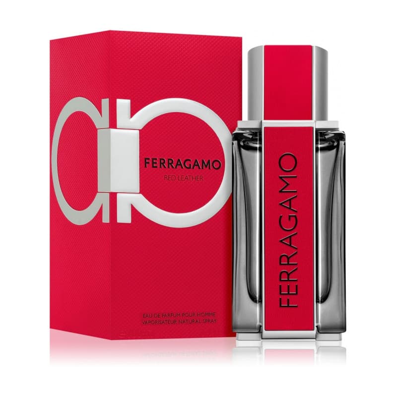 Salvatore ferragamo ferragamo red leather