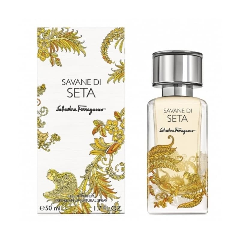 Salvatore ferragamo savane di seta