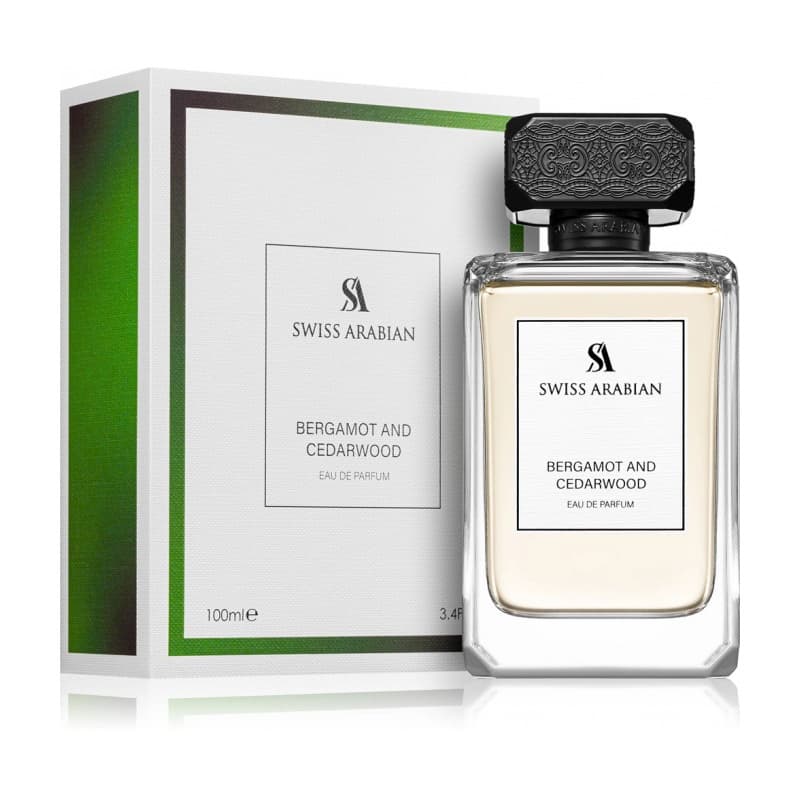 Swiss arabian bergamot and cedarwood