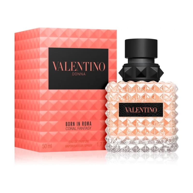Valentino donna born in roma coral fantasy