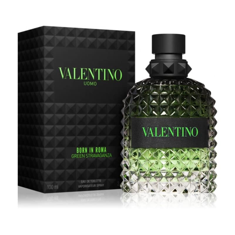 Valentino uomo born in roma green stravaganza