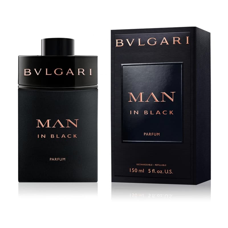 Bvlgari man in black refillable