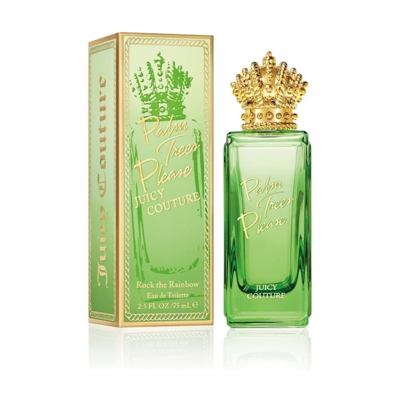 Juicy couture rock the rainbow palm trees please