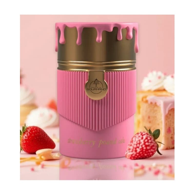 Paris corner strawberry pound cake