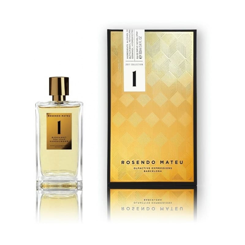 Rosendo mateu olfactive expressions nº 1 bergamot, tea leaf, sandalwood